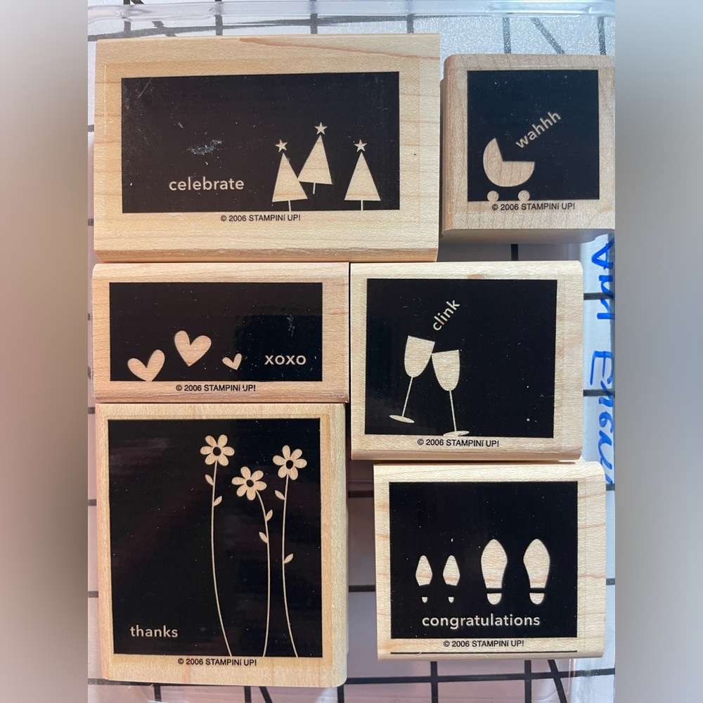 Stampin’ Up!  “In Any Event” set of 6